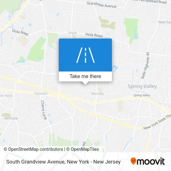 Mapa de South Grandview Avenue