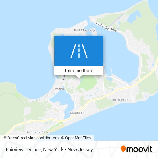 Fairview Terrace map