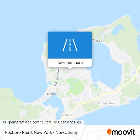 Mapa de Foxboro Road