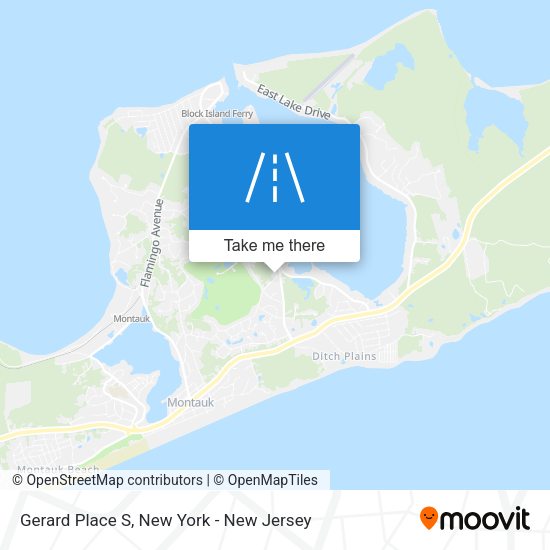 Mapa de Gerard Place S