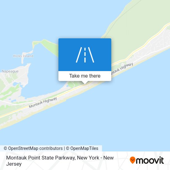 Mapa de Montauk Point State Parkway