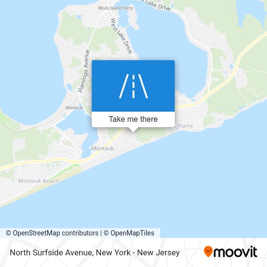 Mapa de North Surfside Avenue
