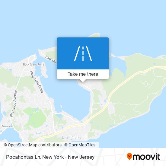 Mapa de Pocahontas Ln