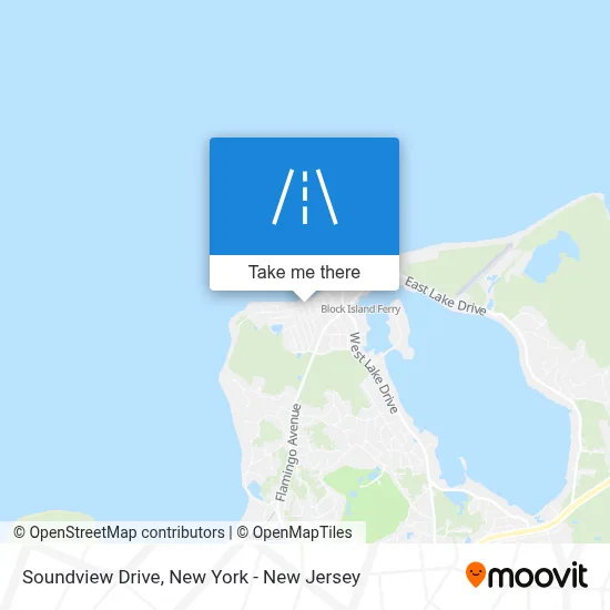 Soundview Drive map