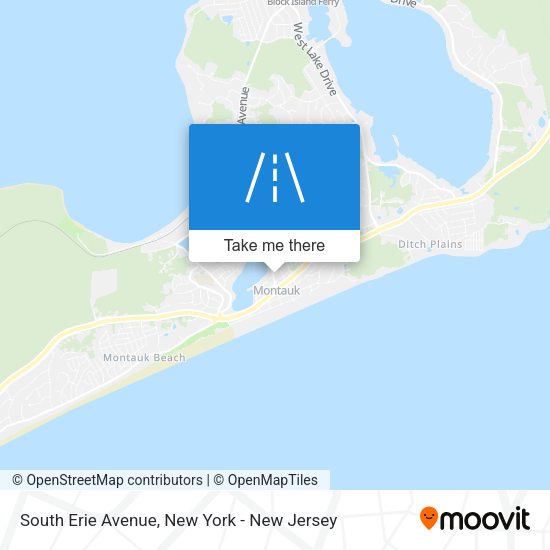 Mapa de South Erie Avenue