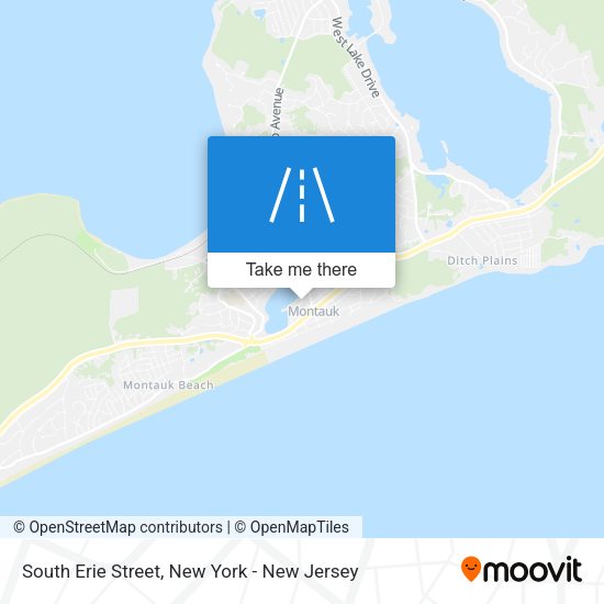 Mapa de South Erie Street