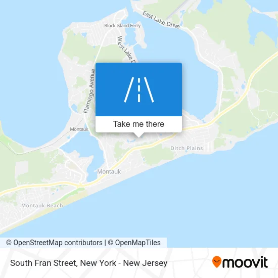 Mapa de South Fran Street