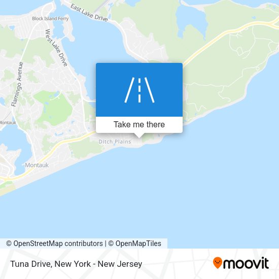 Tuna Drive map