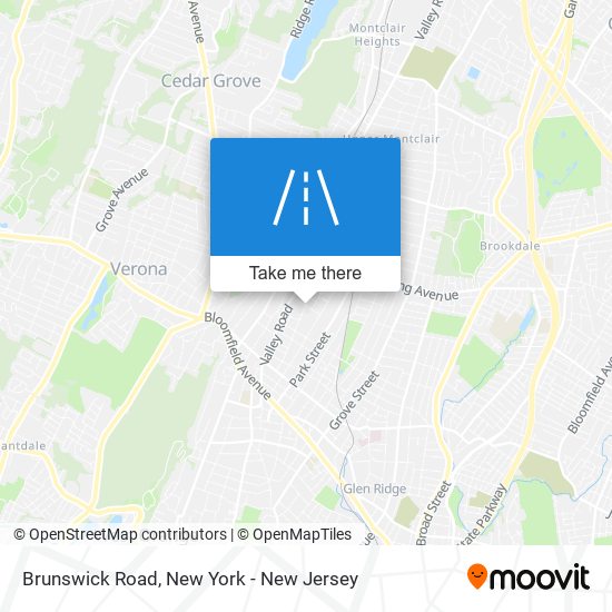 Brunswick Road map