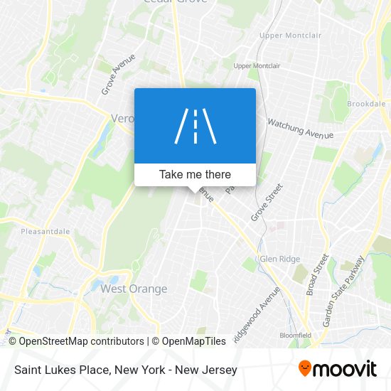 Mapa de Saint Lukes Place