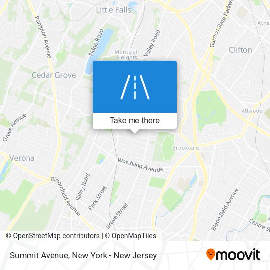 Mapa de Summit Avenue