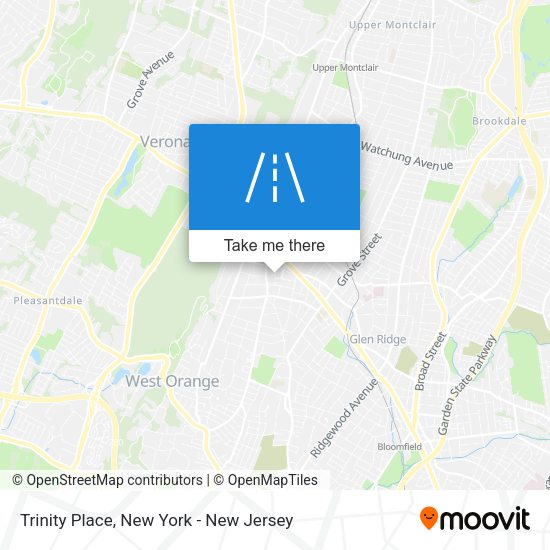 Mapa de Trinity Place