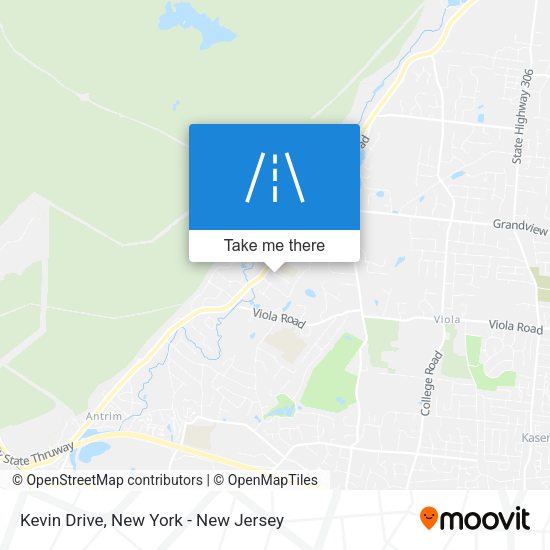 Kevin Drive map