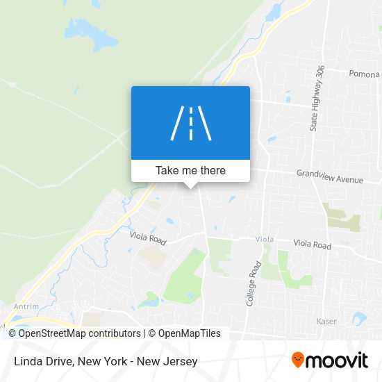 Linda Drive map