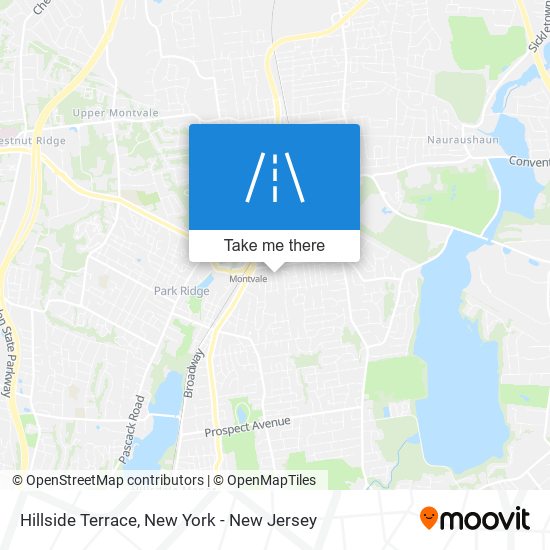 Mapa de Hillside Terrace