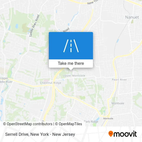 Serrell Drive map