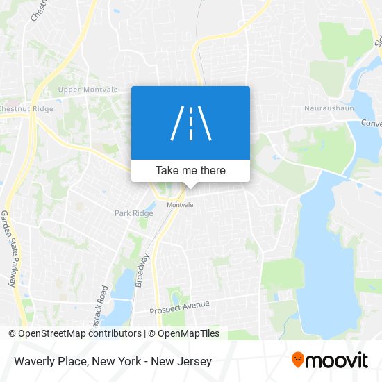 Waverly Place map