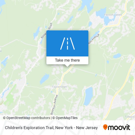 Children's Exploration Trail map