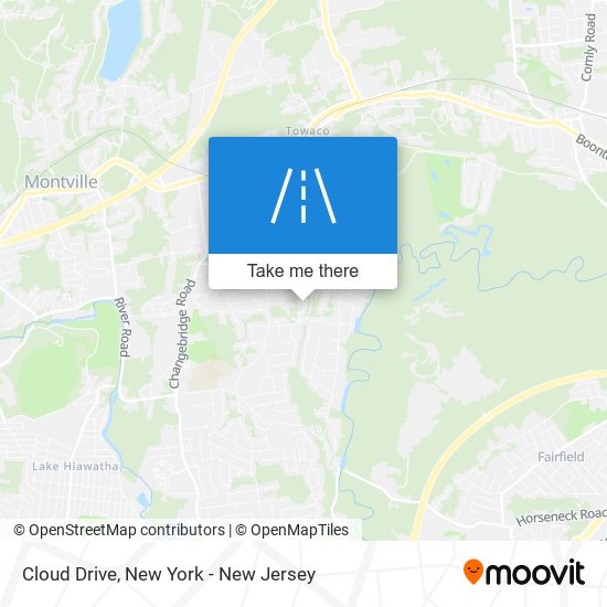 Cloud Drive map