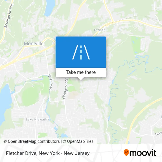 Fletcher Drive map