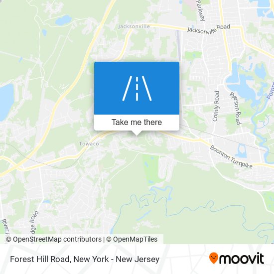 Mapa de Forest Hill Road