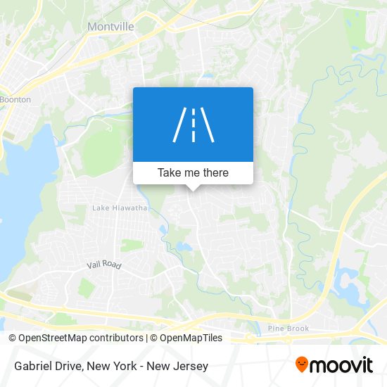 Mapa de Gabriel Drive