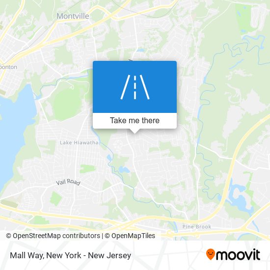 Mall Way map