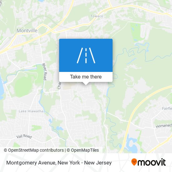 Mapa de Montgomery Avenue