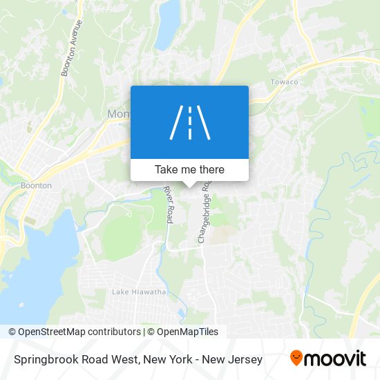 Mapa de Springbrook Road West