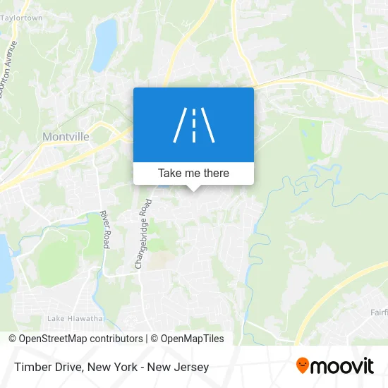 Timber Drive map
