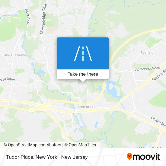 Tudor Place map