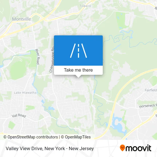 Valley View Drive map