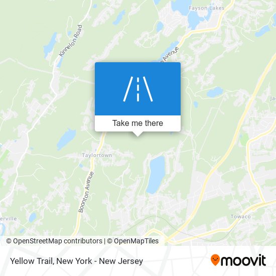 Yellow Trail map