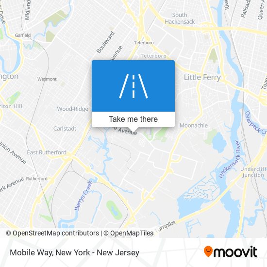 Mobile Way map