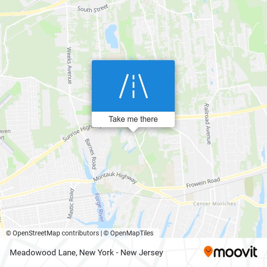 Meadowood Lane map