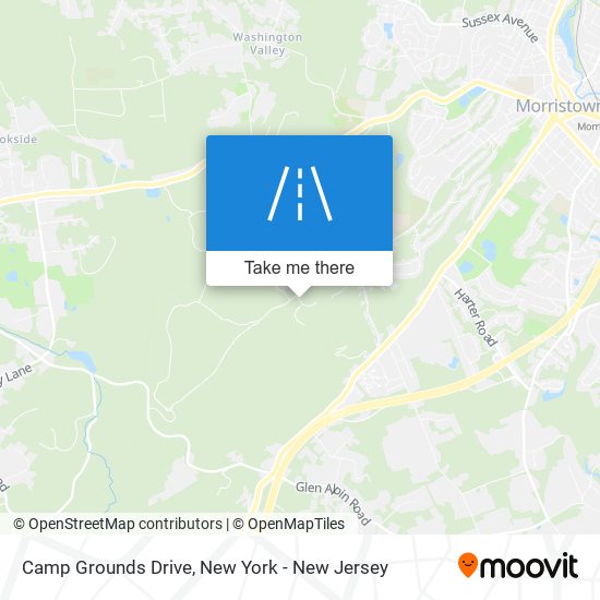 Mapa de Camp Grounds Drive