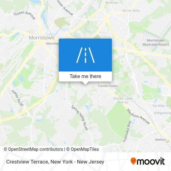 Crestview Terrace map