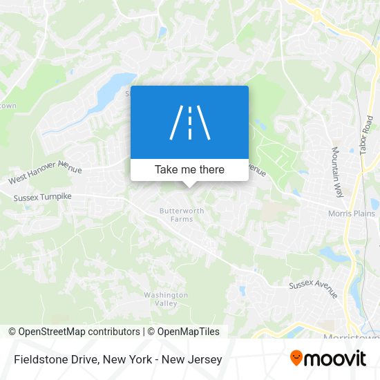 Mapa de Fieldstone Drive