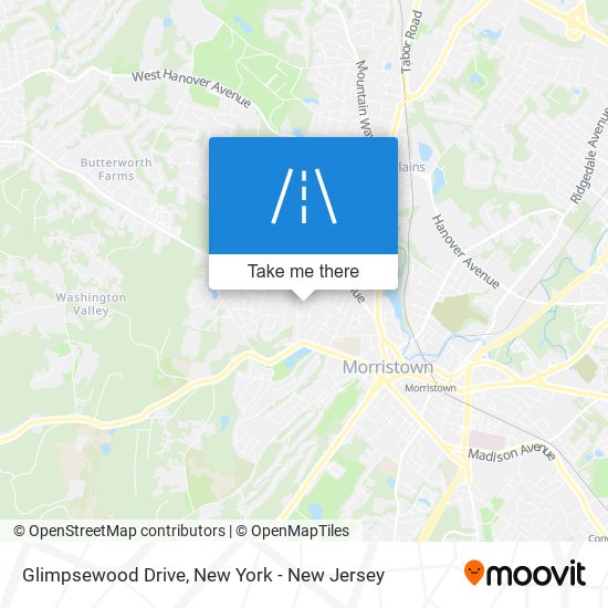 Glimpsewood Drive map