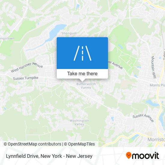 Lynnfield Drive map