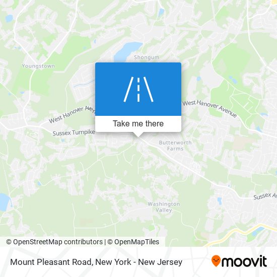 Mapa de Mount Pleasant Road