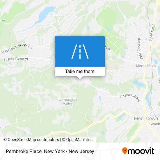 Mapa de Pembroke Place