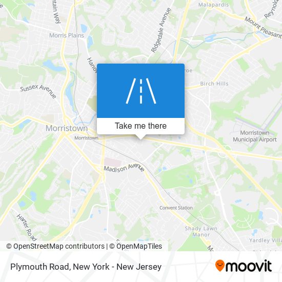 Mapa de Plymouth Road