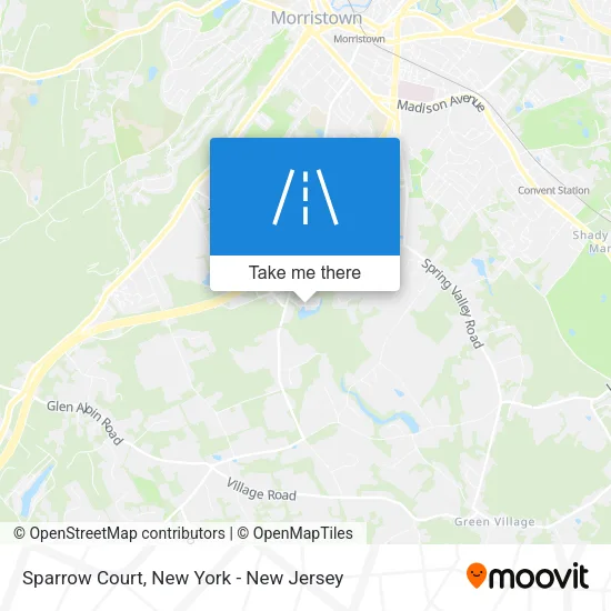 Sparrow Court map