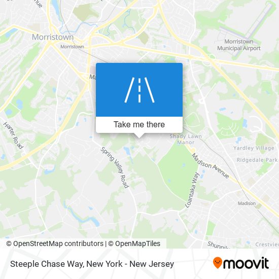 Steeple Chase Way map