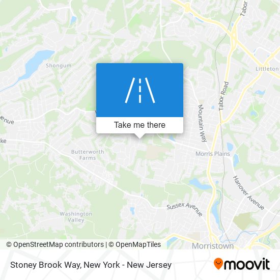 Mapa de Stoney Brook Way