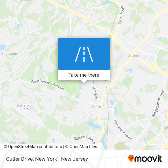 Mapa de Cutler Drive