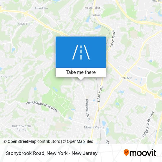 Stonybrook Road map