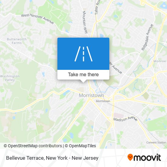 Bellevue Terrace map