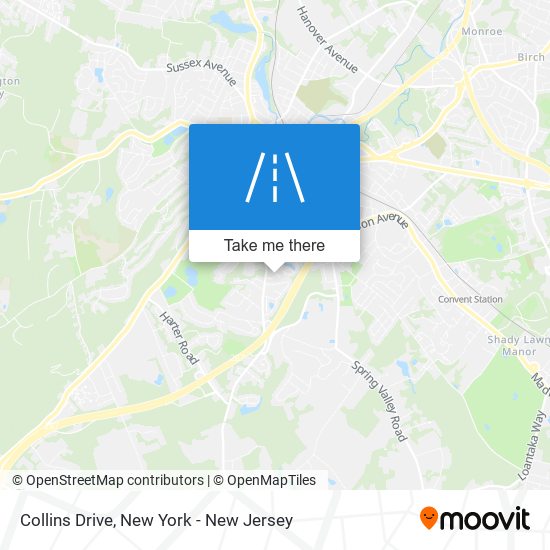 Mapa de Collins Drive